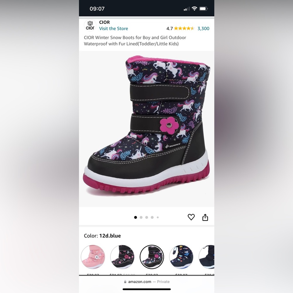 6T snow boots